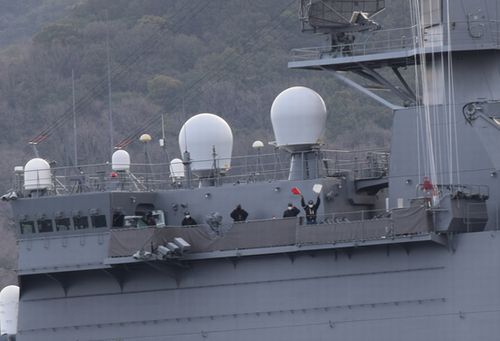 瀬戸内の島から : 海上自衛隊 くにさき(輸送艦)LST-4003 令和4年3月