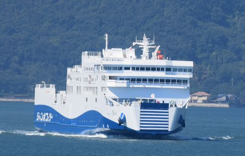 瀬戸内の島から : ニャンコフェリー「あおい」令和4年9月30日竣功