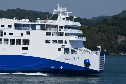瀬戸内の島から : ニャンコフェリー「あおい」令和4年9月30日竣功