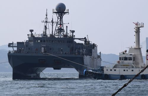 瀬戸内の島から : 米海軍ハワード・O・ローレンツェン (ミサイル 瀬戸内の島から : 米海軍ハワード・O・ローレンツェン (ミサイル